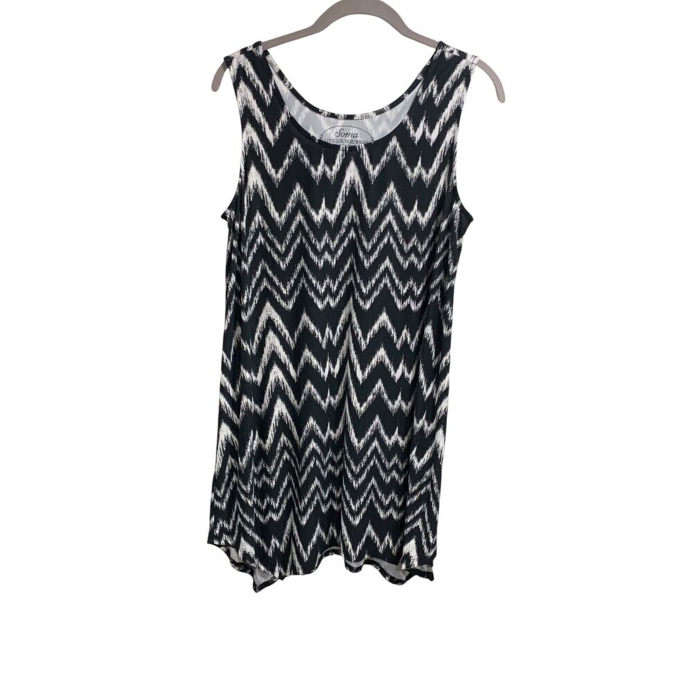 Soma Womens Live Lounge Wear Luxuriously Soft Sleeveless Tunic Top M Casual
